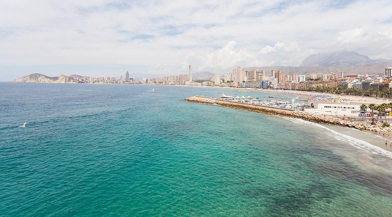 Fotografía de un día en familia en Benidorm